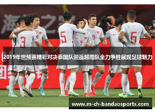 2019年世预赛精彩对决泰国队迎战越南队全力争胜展现足球魅力